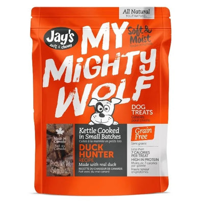 Jay's My Mighty Wolf au Canard pour chiens 454g