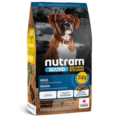 Nutram Sound S49 pour Chien Saumon 4.4lbs