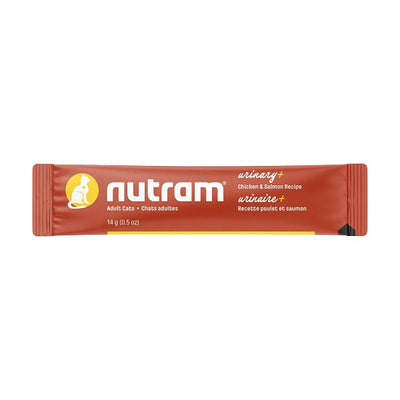Nutram Combinaisons Optimales Urinaire+ Chat Poulet & Saumon, Sans Grains 4x14g