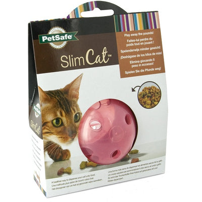 PetSafe Slimcat balle contrôle de poids rose