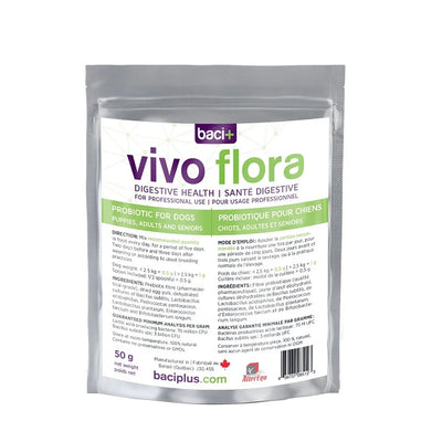 Baci+ Vivo Flora - Probiotique en poudre pour chats 50g