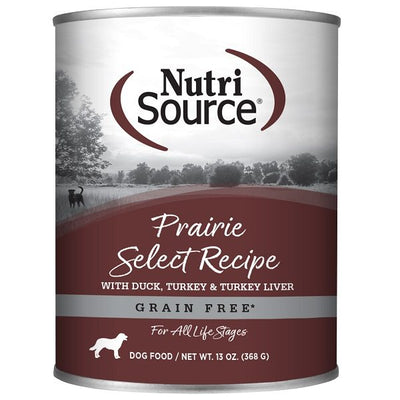 NutriSource Select Prairie Sans Grains 368g