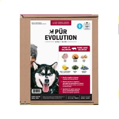 PÜR Evolution Porc et Saumon pour chien 10kg