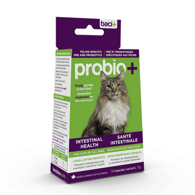 Baci+ Probio+ pour chats - pré et probiotiques 14g