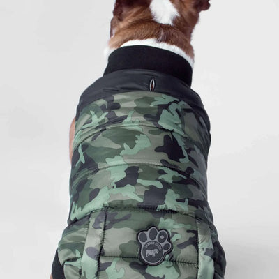 Manteau Canada Pooch Brave the Elements Vert Camouflage - taille 20